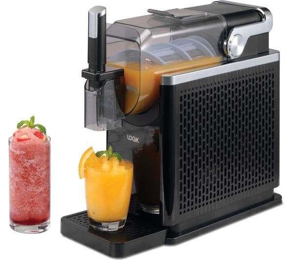 Logik L18DMB25 Frozen Drink Maker Black & Silver