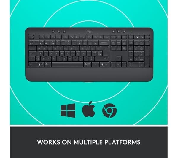 LOGITECH Signature K650 Wireless Keyboard - Graphite - Image 6