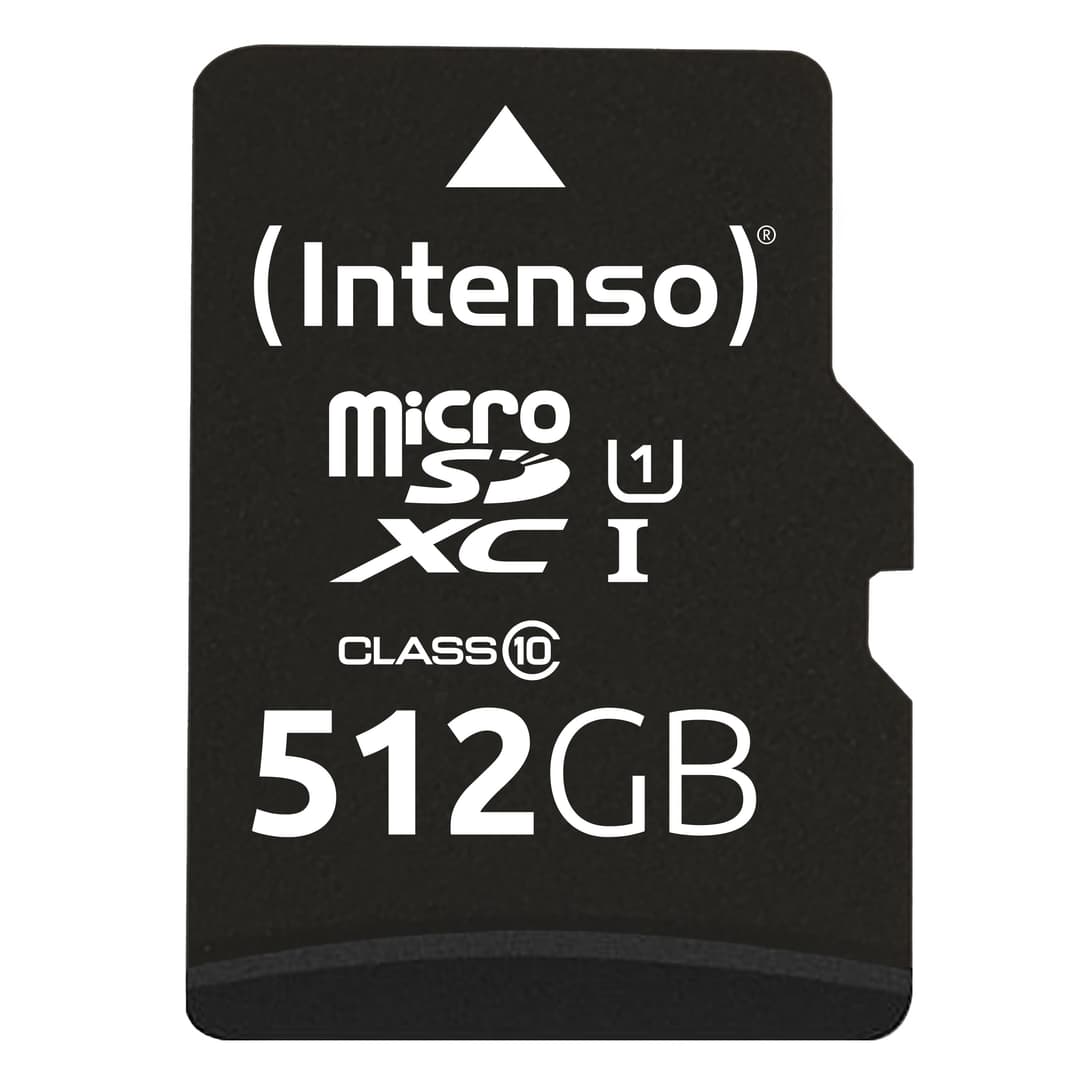 Intenso microSD Karte UHS-I Premium 512 GB Class 10 - Image 1