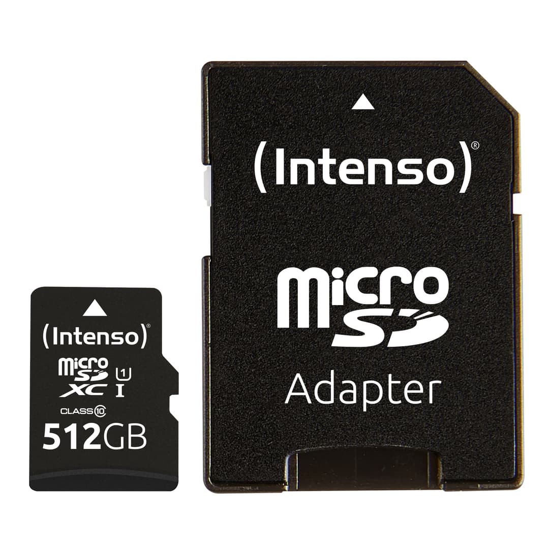 Intenso microSD Karte UHS-I Premium 512 GB Class 10 - Image 3