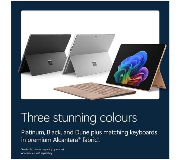 Microsoft Surface Pro 13" Copilot+ PC with keyboard  Snapdragon X2 Plus 256GB - Platinum - Image 7