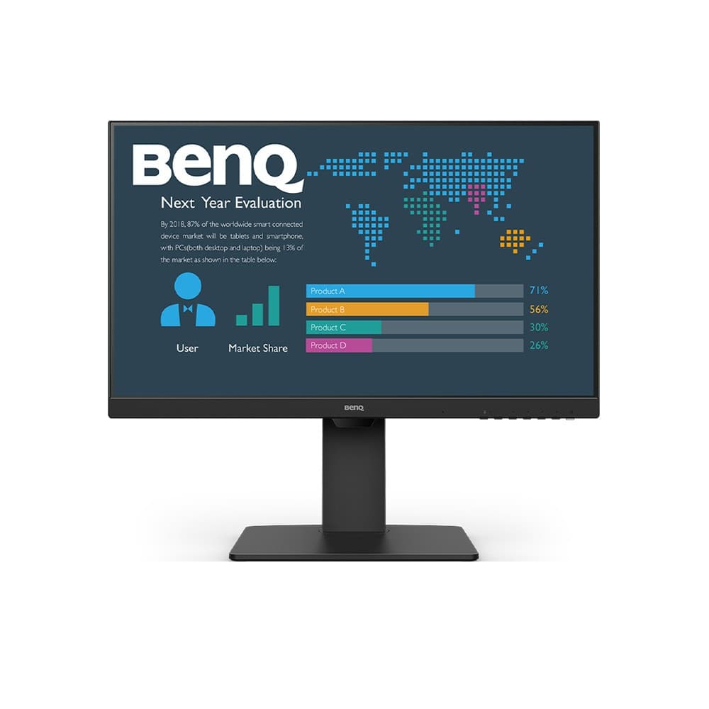 BenQ BL2486TC 24" Full HD USB-C Height adjustable monitor - Image 1