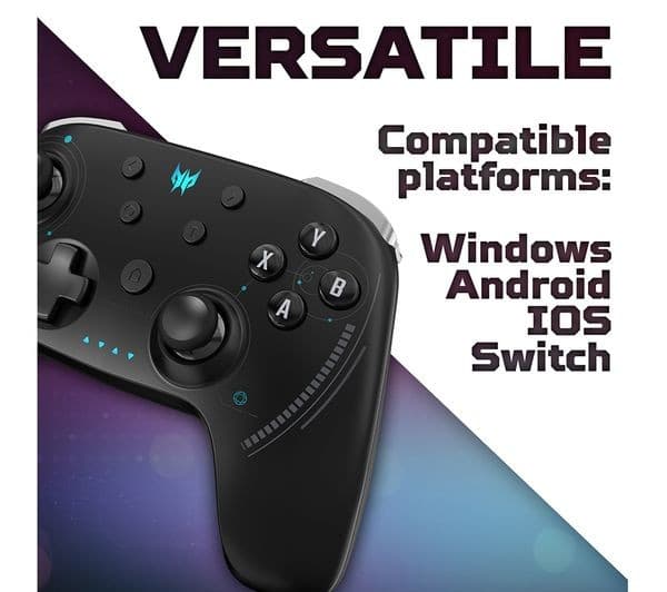 Acer Predator PGR300 Wireless Gaming Controller Black - Image 4