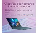 LENOVO Yoga 7 14" 2-in-1 AMD Ryzen AI 7 24GB 1TB Tidal Teal thumbnail 5