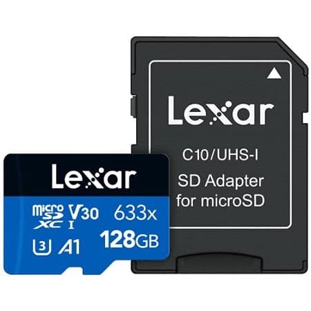 LEXAR 128GB Lexar 633x HS micr