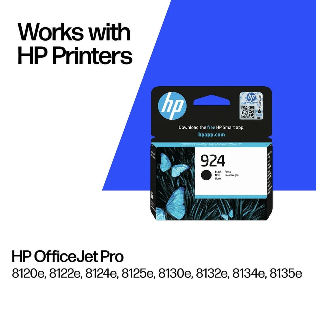 HP 924 Original Ink Cartridge - Black - Image 2