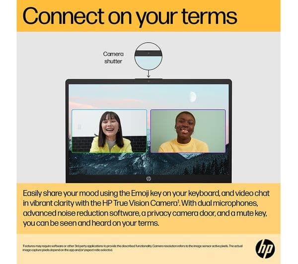 HP 15-fc0525sa 15.6" Laptop - AMD Ryzen 7, 512 GB SSD, Black - Image 8