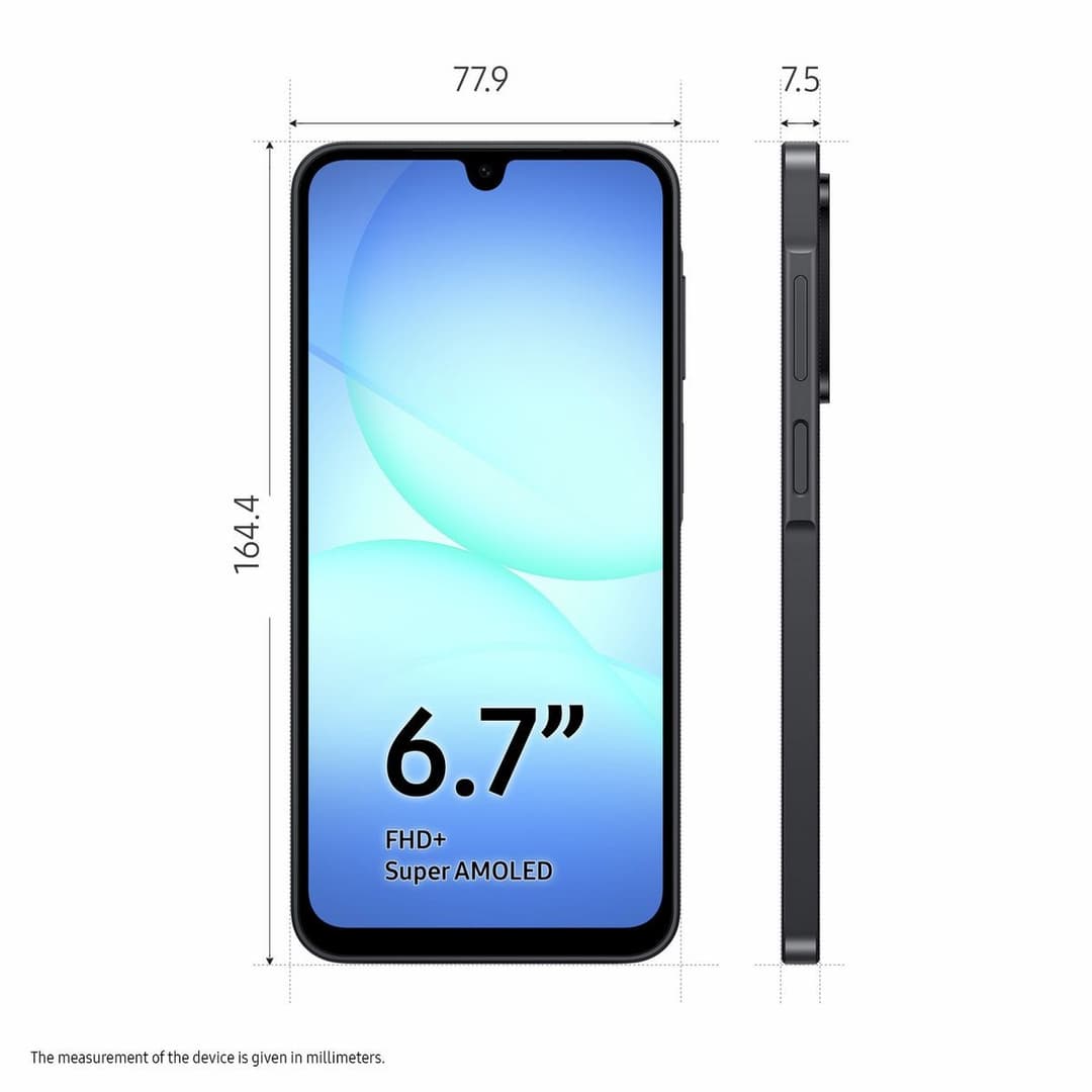 Samsung Galaxy A17 4G 4GB 128GB Black - Image 3