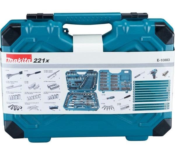 MAKITA E-10883 221-Piece Maintenance Tool Set - Image 2