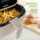 Tower T17169MSH 6L Digital Air Fryer - Latte thumbnail 2