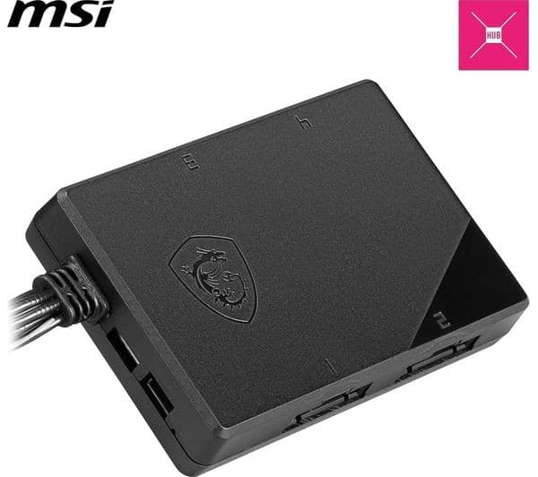 MSI MPG EZ120 ARGB 120mm Case Fan Triple Pack Black - Image 3
