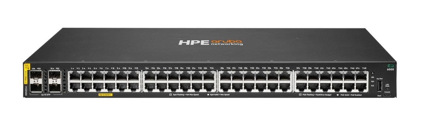 Aruba 6000 48G Class4 Poe