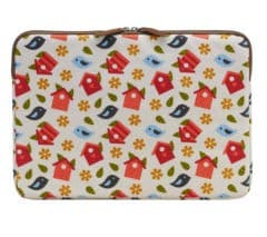 GOJI 13" Laptop Sleeve - Birdhouse - Image 1