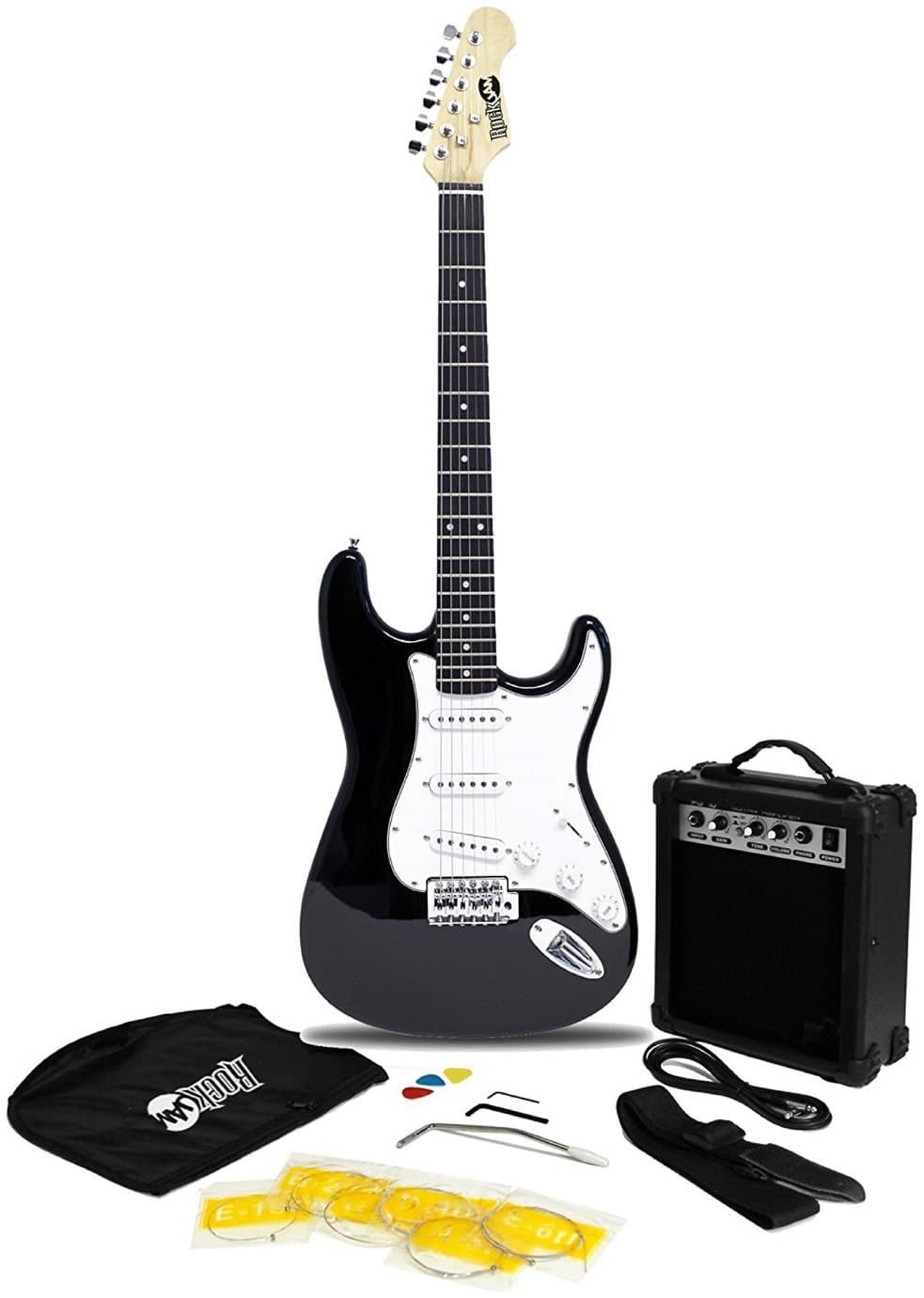 Rock Jam Guitar Superkit 10W Amp, Black - Image 2