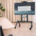 Heckler AV Cart Prime - Cart for LCD display / video conferencing system - heavy duty steel - black gray - screen size: 50 -75  - mounting interface: 400 mm thumbnail 1