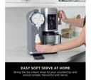 Ninja CREAMi Scoop & Swirl NC701UK 13-in-1 Ice Cream and Soft Serve Maker - Silver thumbnail 9
