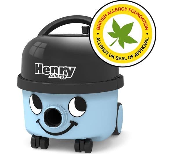 NUMATIC Henry Allergy HVA 160-11 Cylinder Vacuum Cleaner - Blue - Image 2