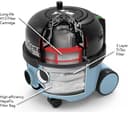 NUMATIC Henry Allergy HVA 160-11 Cylinder Vacuum Cleaner - Blue thumbnail 3