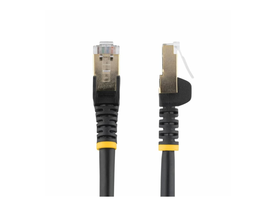 StarTech CAT6A Ethernet Cable 7.5m Black - Image 1
