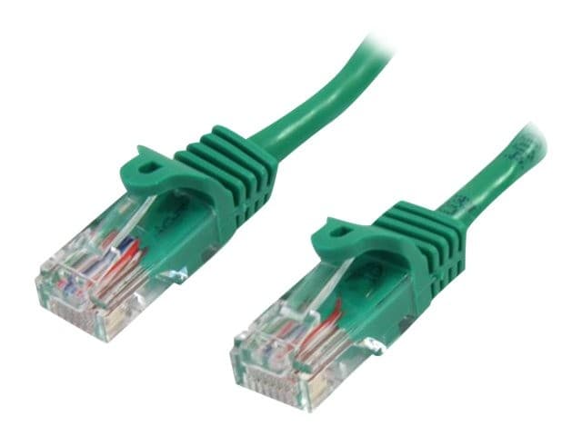 StarTech Cat5e Snagless UTP Patch Cable 0.5m - Green - Image 4
