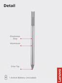 Lenovo USI Pen 2 Magnetic Stylus Pen USI 2.0 4096 Pressure Levels Tilt Function ChromeOS - Grey thumbnail 6