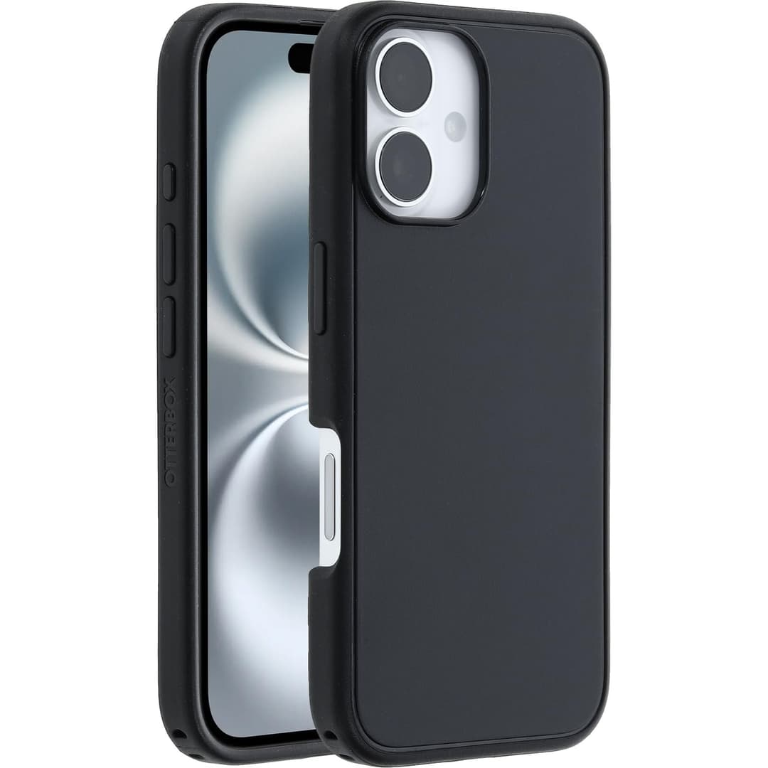 OtterBox Symmetry MagSafe Case for iPhone 16, Black - Image 1