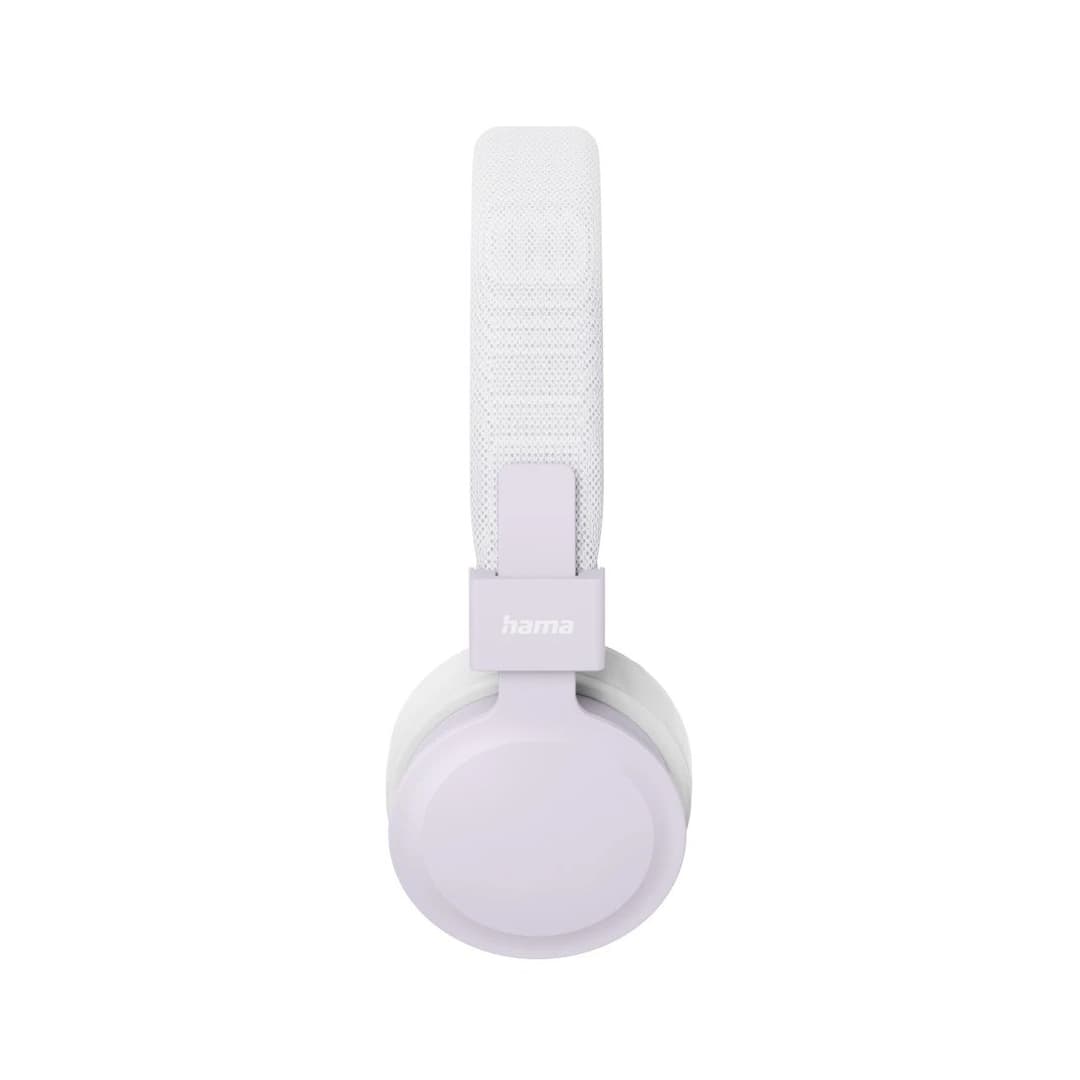 Hama Freedom Lit III Wireless Bluetooth On-Ear Headset with Microphone, USB-C - Lilac/White - Image 3