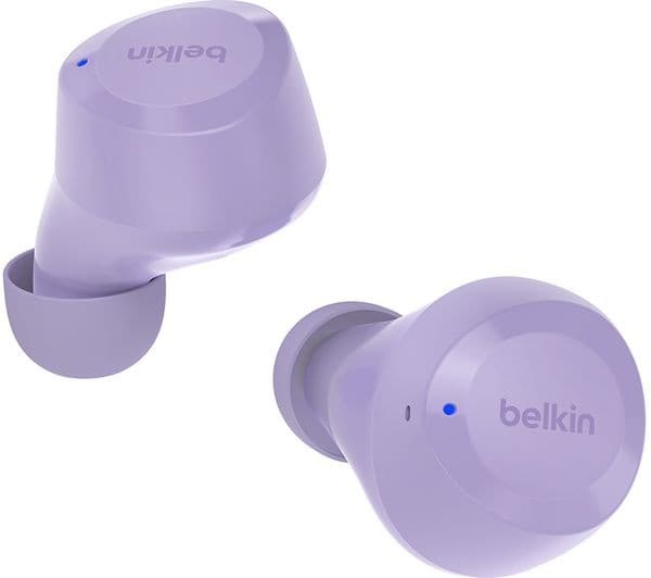 Belkin SoundForm Bolt True Wireless Earbuds - Lavender - Image 1