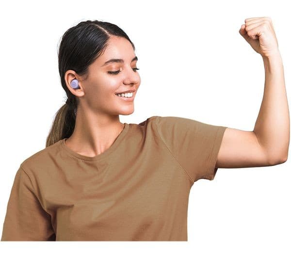 Belkin SoundForm Bolt True Wireless Earbuds - Lavender - Image 2