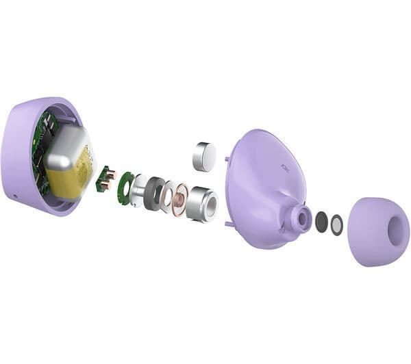 Belkin SoundForm Bolt True Wireless Earbuds - Lavender - Image 4