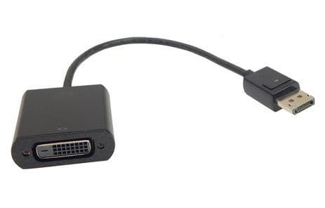 HP DisplayPort to DVI-D Single Link Adapter - Black (752660-001)