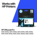 HP 963 Original Ink Cartridge - Black thumbnail 2