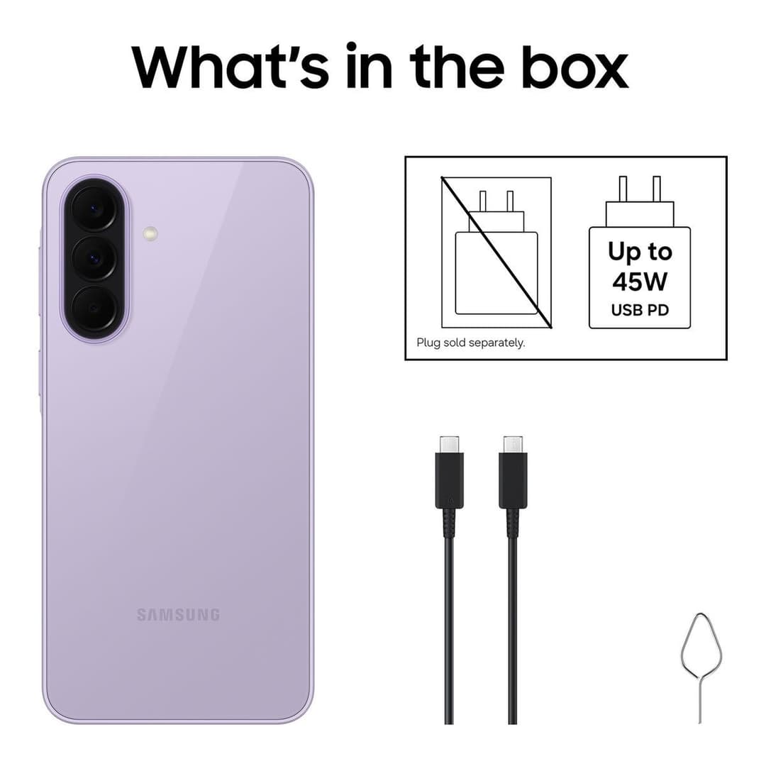 Samsung Galaxy A37 5G 256GB AI Mobile - Lavender - Image 8