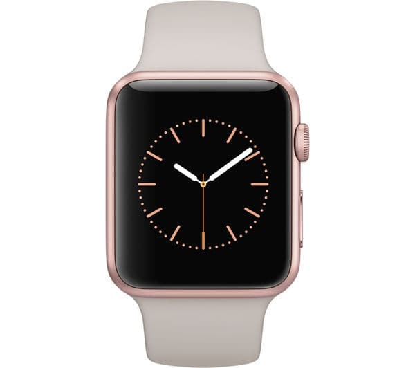 APPLE Watch 42 mm with Sports Band - Rose Gold & Stone - Image 1