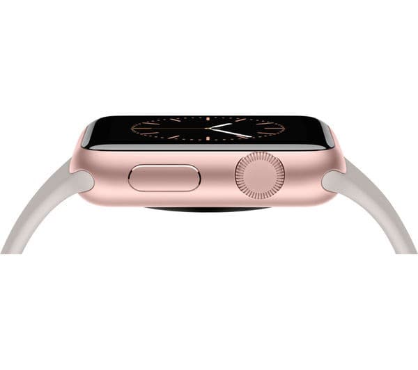 APPLE Watch 42 mm with Sports Band - Rose Gold & Stone - Image 4