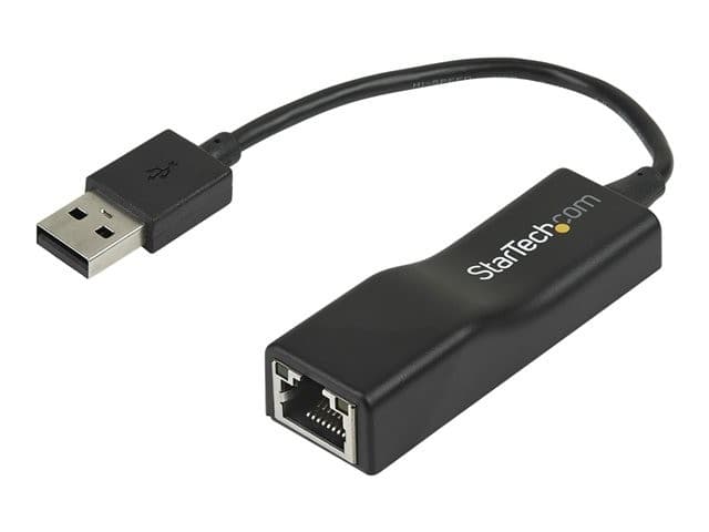 StarTech.com USB 2.0 to 10/100 Mbps Ethernet Network Adapter Dongle - USB Network Adapter - USB 2.0 Fast Ethernet Adapter - USB NIC (USB2100) - network adapter - USB 2.0 - 10/100 Ethernet - Image 1