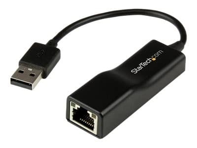 StarTech.com USB 2.0 to 10/100 Mbps Ethernet Network Adapter Dongle - USB Network Adapter - USB 2.0 Fast Ethernet Adapter - USB NIC (USB2100) - network adapter - USB 2.0 - 10/100 Ethernet - Image 2