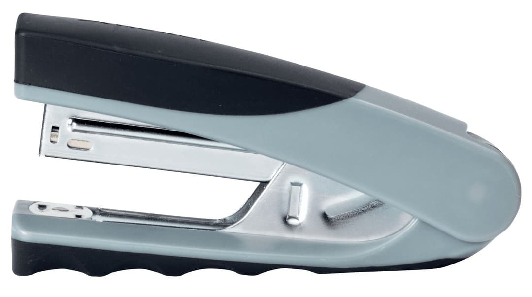 Rexel Centor Half Strip Stapler Silver/Black - Image 1