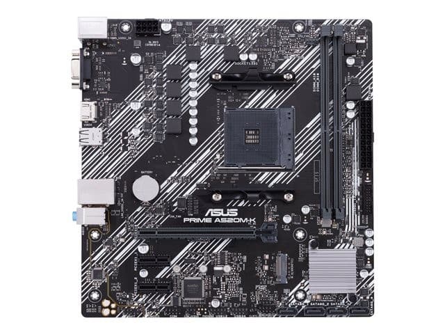 ASUS PRIME A520M-K AMD A520 AM4 DDR4 Micro-ATX Motherboard