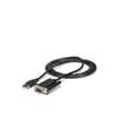 StarTech.com 6ft (1.8m) 1-Port USB to Serial RS232 Adapter, FTDI DB9 Serial DCE Adapter Cable, Null Modem, USB 2.0 - TAA thumbnail 1