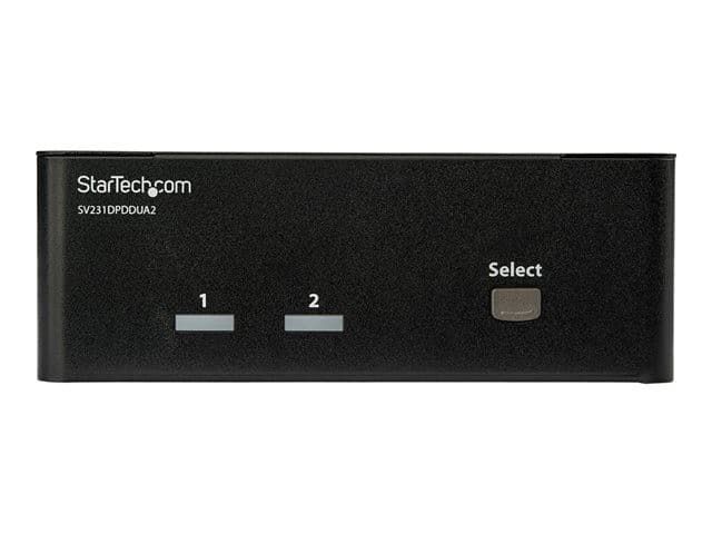StarTech 2-Port DisplayPort KVM Switch Black
