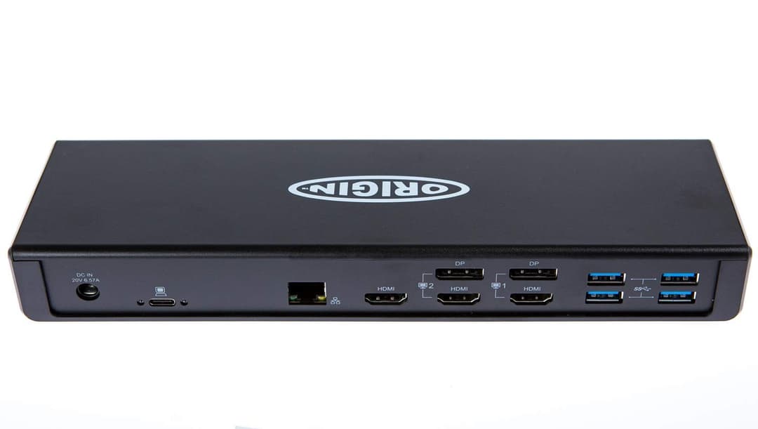 Origin USB Triple 4K Docking Station - Black - Image 3
