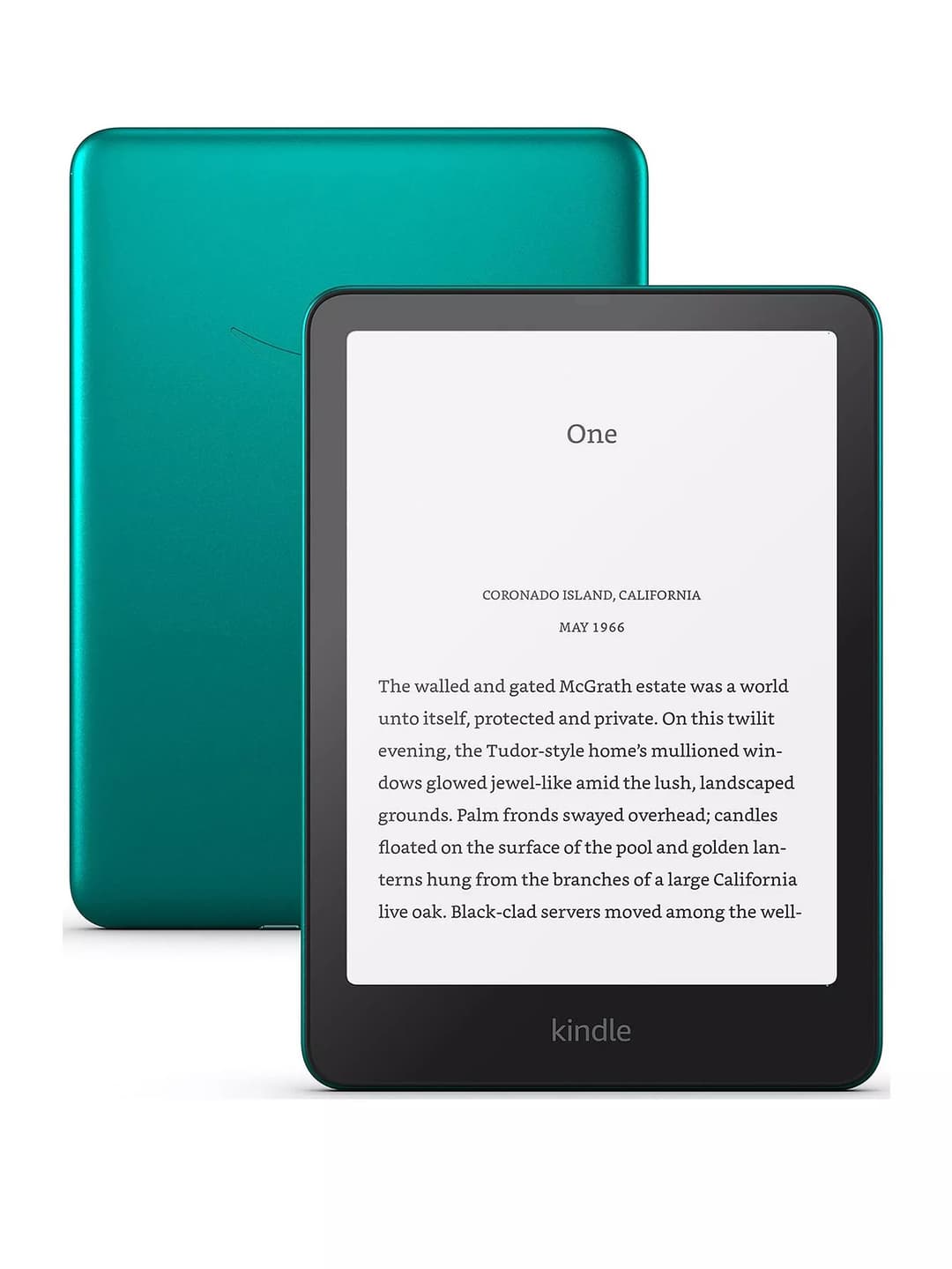 Amazon Kindle Paperwhite Signature Edition 32GB E-Reader - Metallic Jade - Image 1