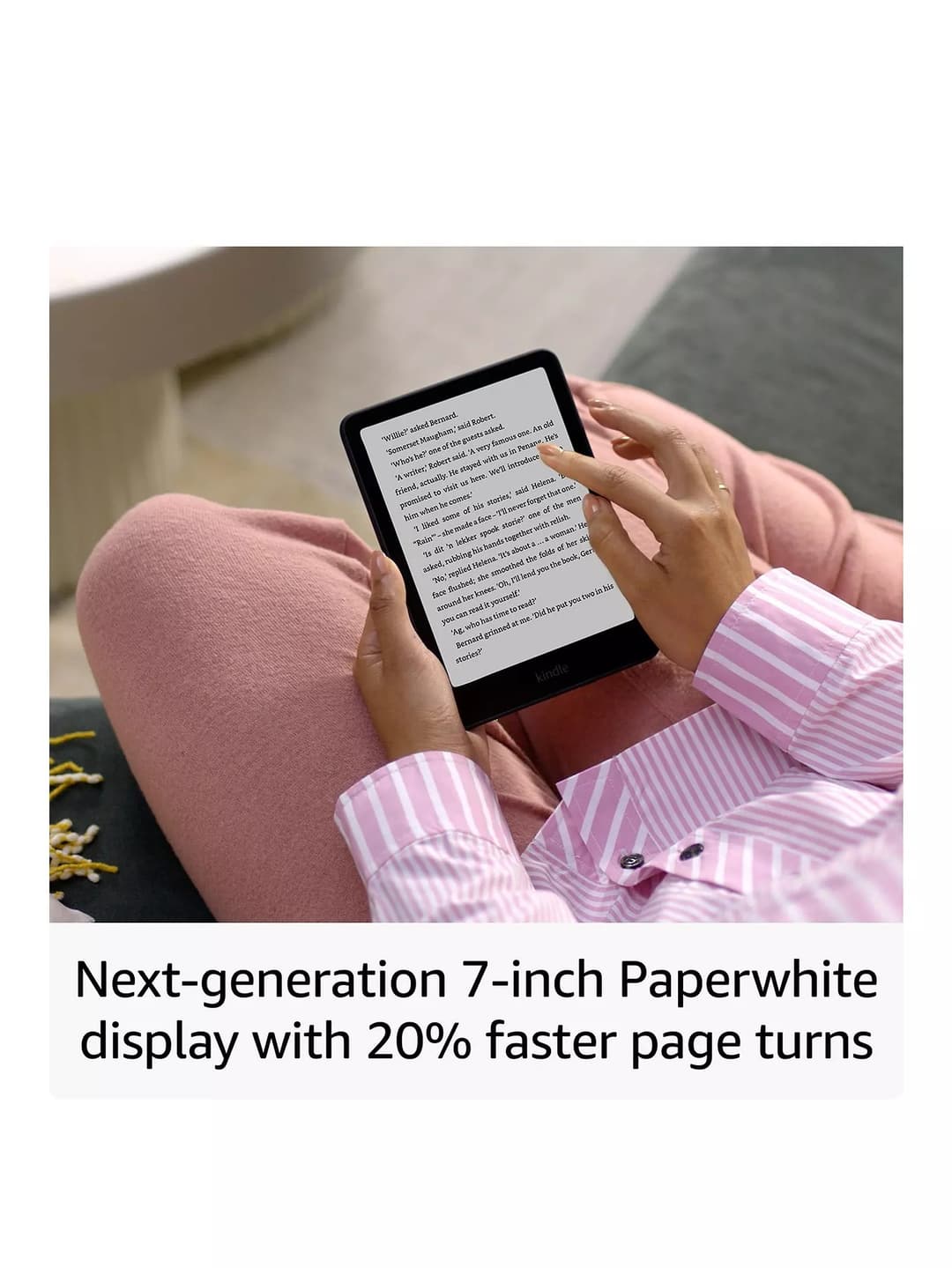 Amazon Kindle Paperwhite Signature Edition 32GB E-Reader - Metallic Jade - Image 3