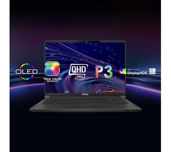 MSI Stealth A18 AI+ 18" Ryzen AI 9 RTX 5080 2TB Gaming Laptop Black - Image 10