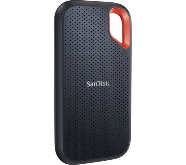 SANDISK Extreme Portable External SSD V2 - 500 GB, Black (SDSSDE61-500G-G25, up to 1050 MB/s) - Image 3