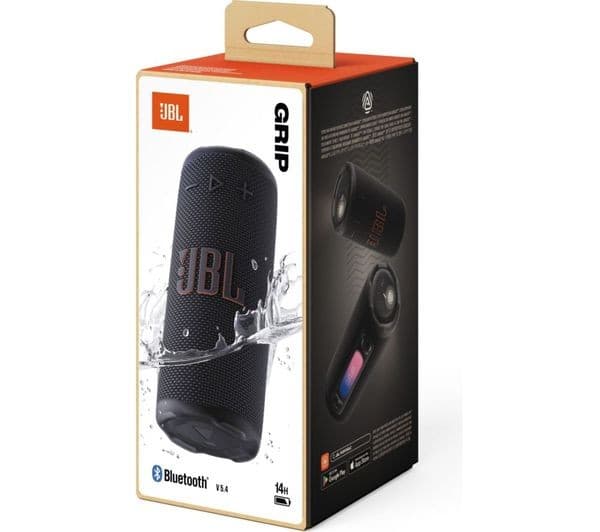 JBL Grip Portable Bluetooth Speaker - Black - Image 4