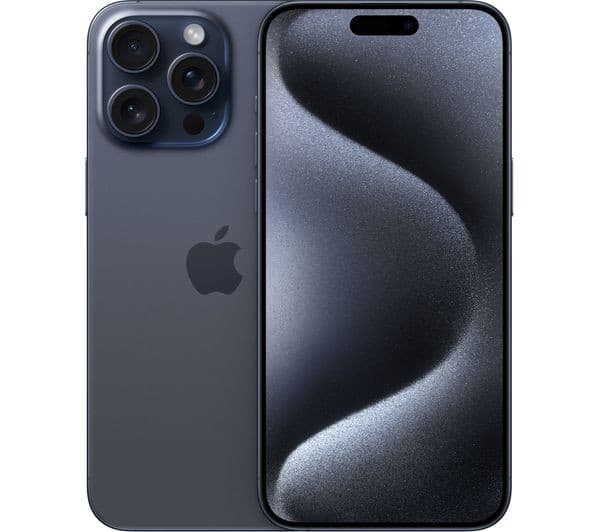 Apple iPhone 15 Pro Max - 256 GB, Blue Titanium - Image 1