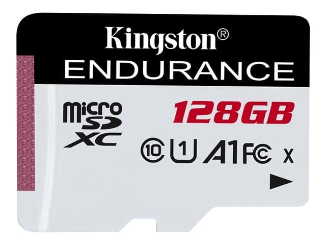 Kingston High Endurance microSD Memory Card UHS-I U1 A1 - 128GB - Image 1