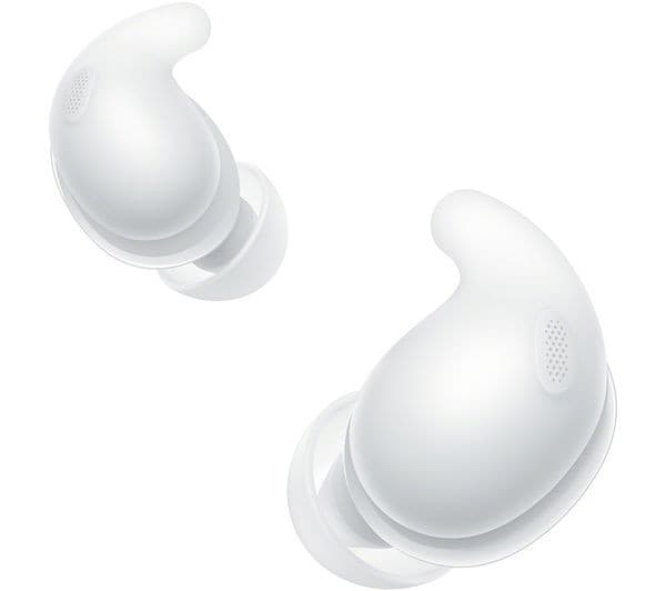 Sony LinkBuds Fit (WF-LS910N) Wireless Noise-Cancelling Earbuds - White - Image 1